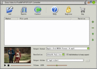 Easy Video to iPod/MP4/PSP/3GP Converter screenshot